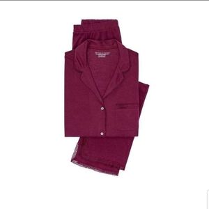 Victoria's Secret Knit Pajama Set Size M NWT